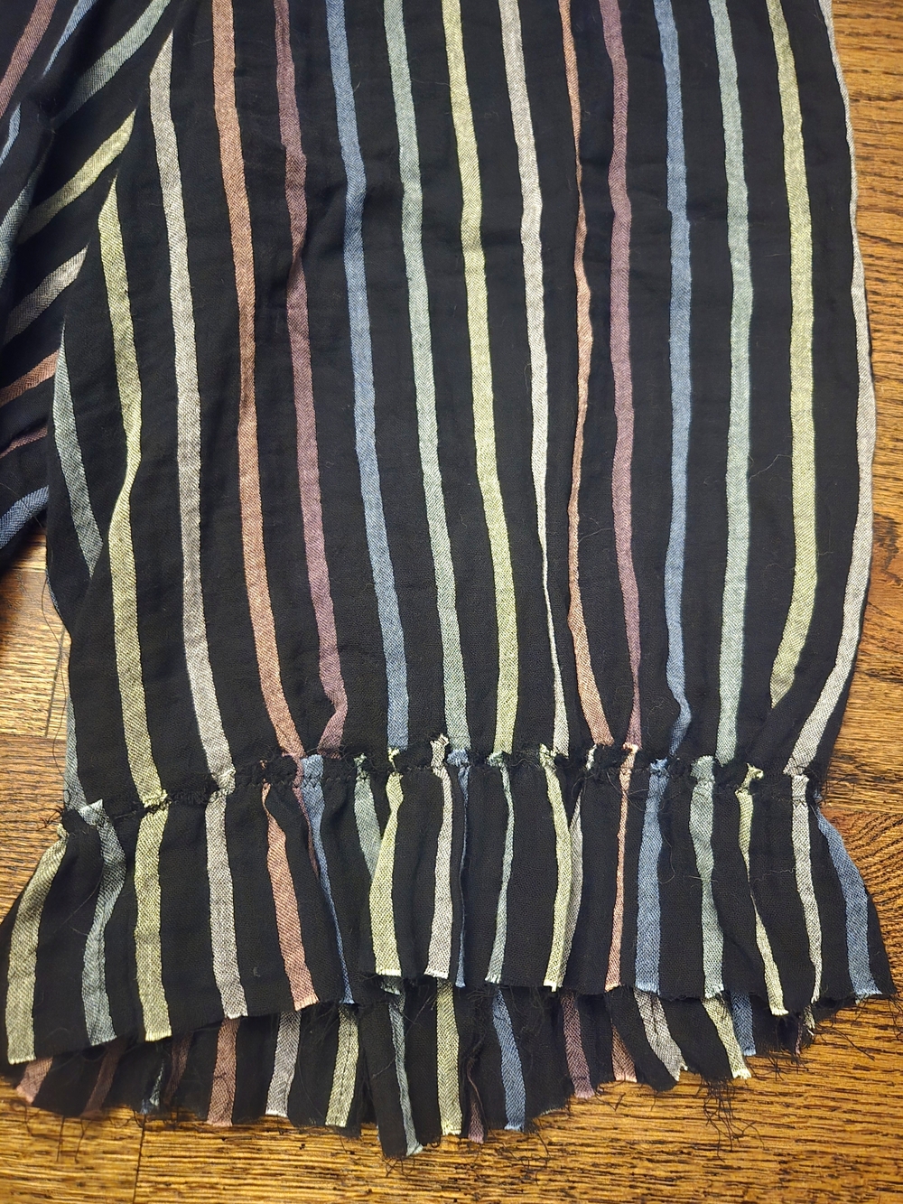 Rainbow Stripe Ruffle Bloomers - Picture 3 of 3